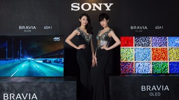 Sony 2017 全新BRAVIA電視發表 4K HDR OLED電視A1旗艦系列奪目登場 視聽合一「睛」彩獻映