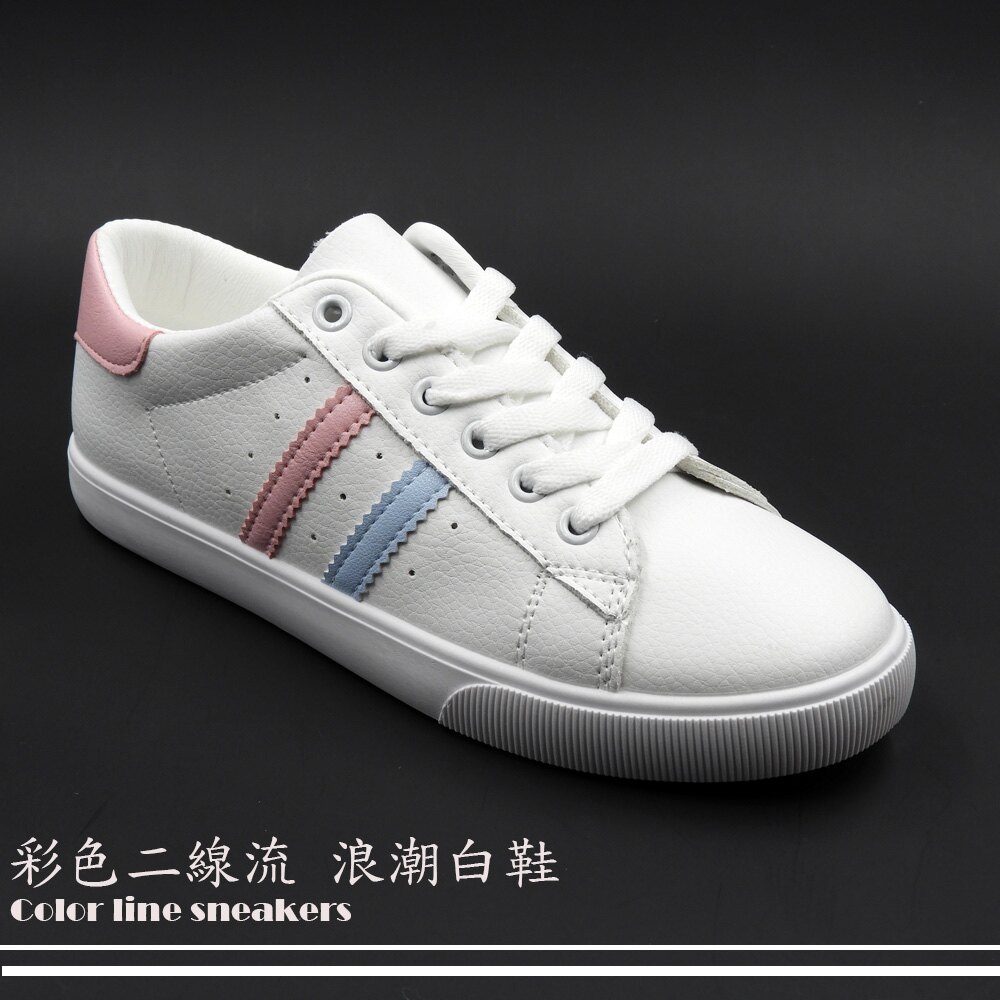 潮白鞋街頭風格，白布鞋+丹寧褲94討人喜歡