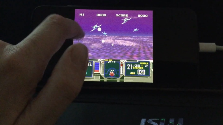 如此一來進入遊戲後就能使用光線槍。