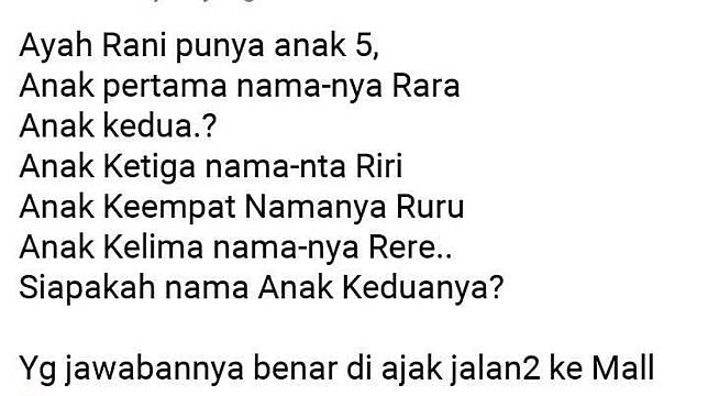 Ayah Rani Punya Anak 5 Siapa Nama Anak Kedua Cianjurtoday Com Line Today