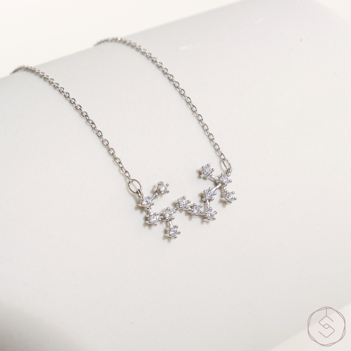 天蠍座 星座純銀項鍊