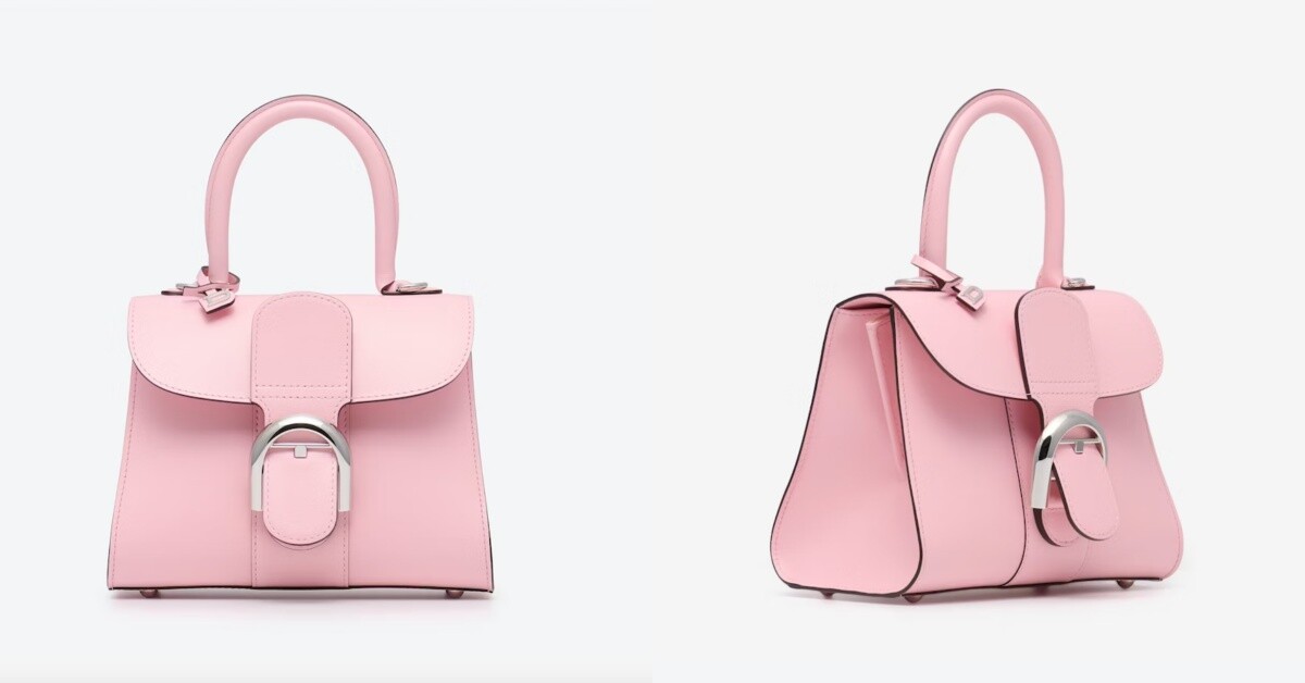 櫻花粉精品包推薦8:DELVAUX Brillant Mini in Box Calf NT$215,700