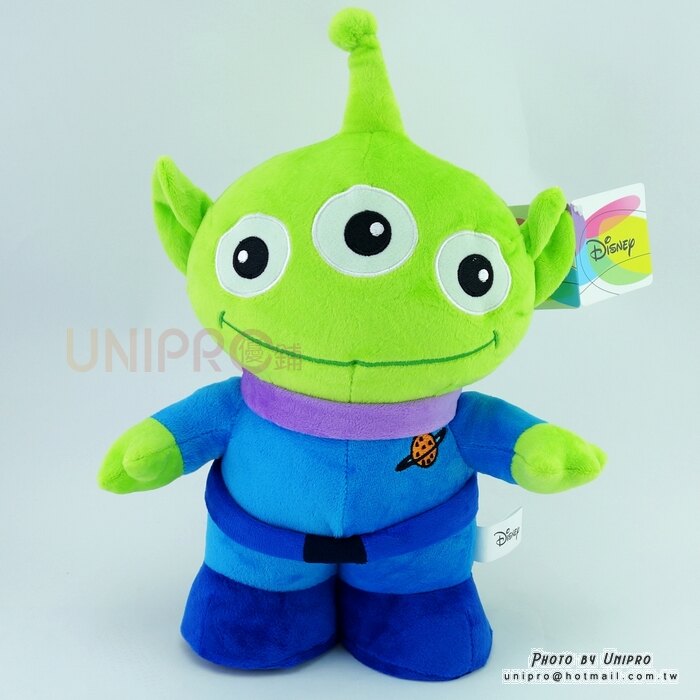 【UNIPRO】玩具總動員 站姿 三眼怪 Alien 絨毛 玩偶 娃娃 Toy Stoys 迪士尼正版授權