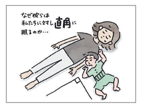 親に直角に寝る子どもの謎は全て解けた ハハのさけび 59 たまひよ Online