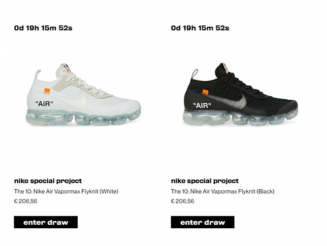 slam jam socialism off white vapormax