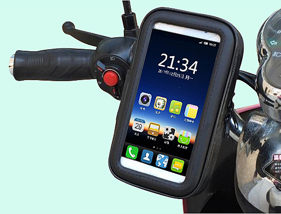 固定架底座摩托車手機座導航架防水殼防水盒防水包重機車手機架導航座自行車導航座腳踏車衛星導航支架