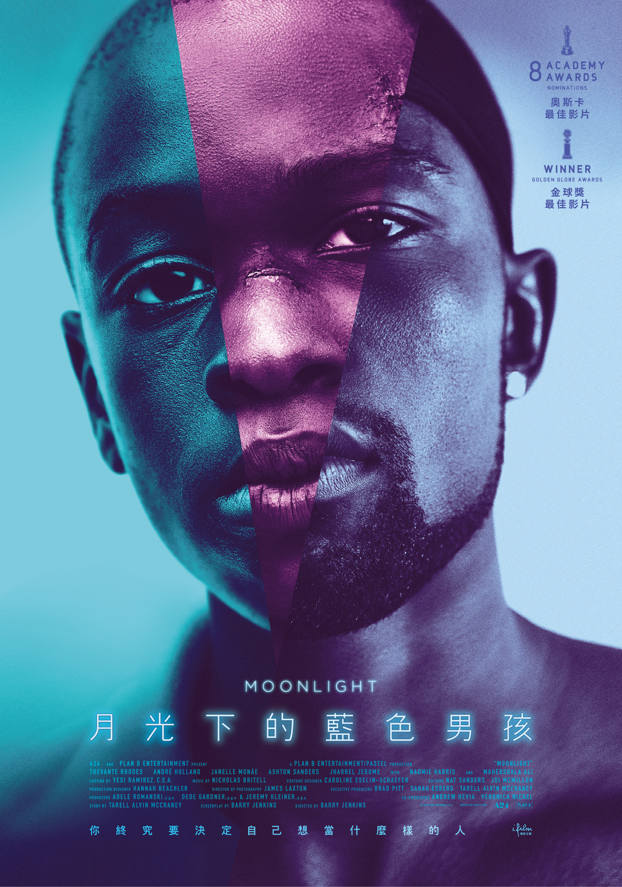 月光下的藍色男孩 Moonlight
