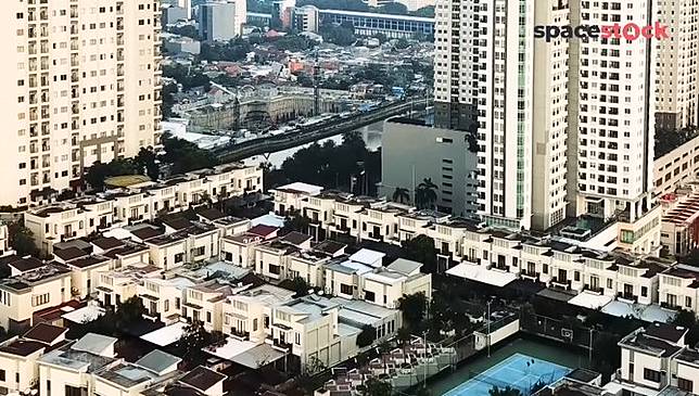 Jarang Tersorot Begini Bentuk Dan Isi Dalam Rumah Di Atas Mall Thamrin City Jakarta Merdeka Com Line Today