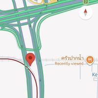 ใต้ด่วนสุวรรณภูมิ รางรถไฟลาดกระบัง