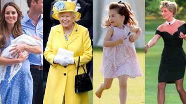 英國女王的彩色套裝、夏綠蒂公主的碎花裙！英國皇室13套經典造型回顧！你認得幾套呢？