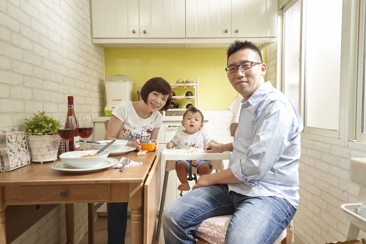 超過40年老公寓是公公婆婆的起家厝，屋主夫妻兩人結婚