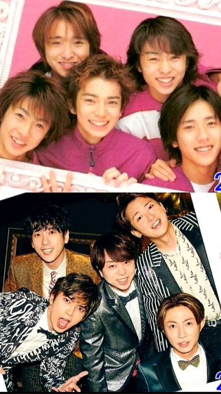 嵐癒し💙❤️💚💛💜