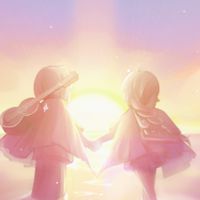 Sky幸せなハート交換場