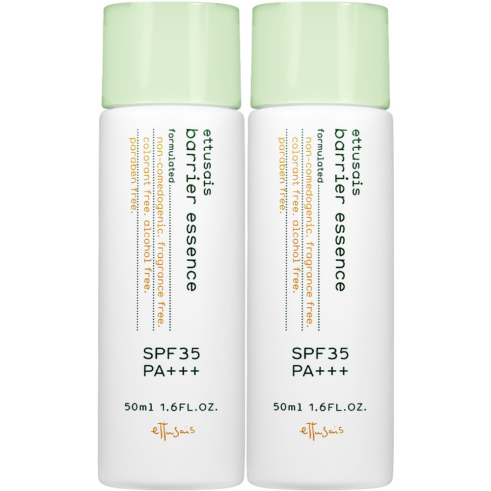 ETTUSAIS 艾杜紗 超親膚溫和防曬精華乳SPF35/PA+++(50ml)x2【17GO】