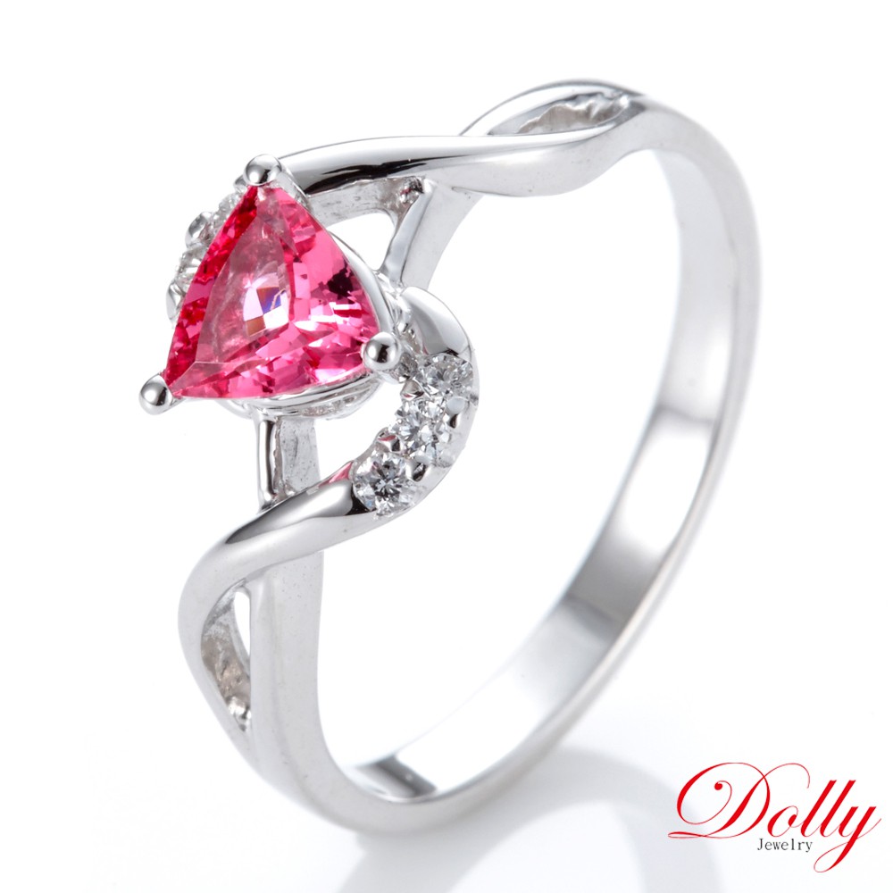 主商品：鑽戒 配件：保證卡x1 主石：天然尖晶石0.50克拉配石：天然鑽石0.06克拉座台：18K金戒圍：12號