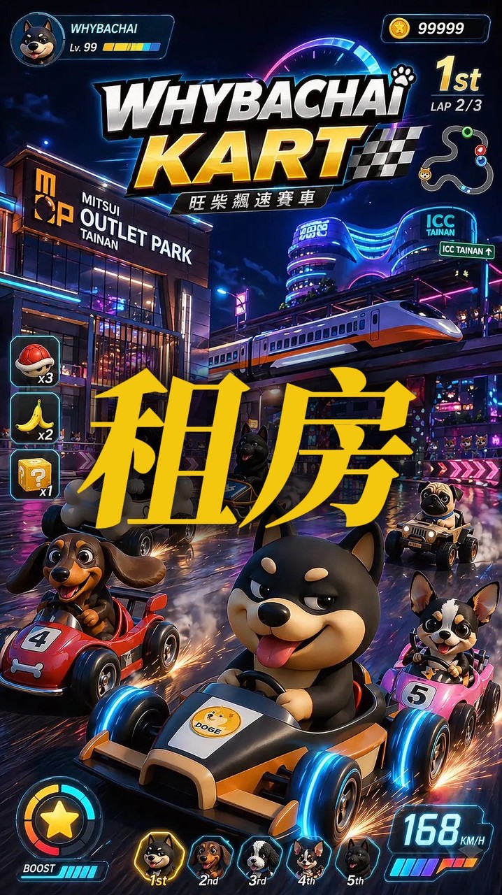 台南房屋出租🛡️大樓套房住家店面