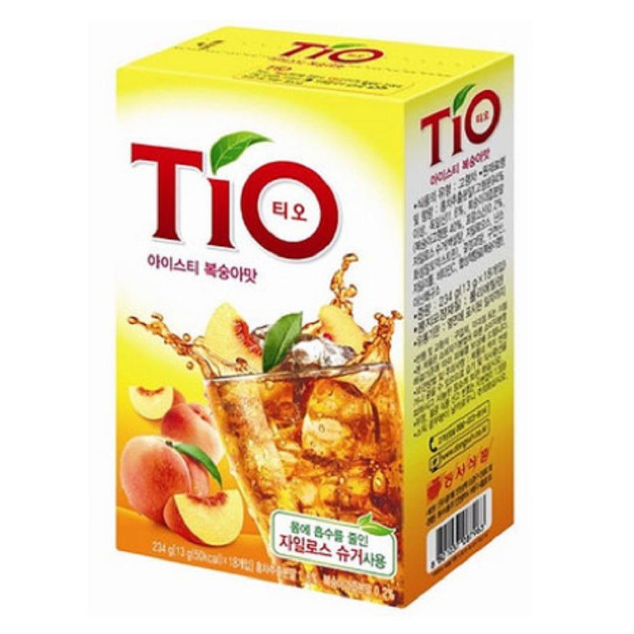 韓國 Tio 水蜜桃冰茶 蝦皮24h 現貨