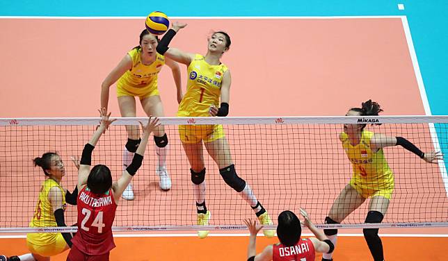 Zhu Ting Leads China To A Winning Start In Women S Volleyball Nations League In Hong Kong South China Morning Post Line Today