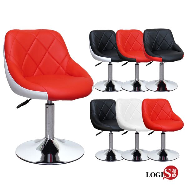 LOGIS邏爵- 愛麗絲低吧台椅/低吧檯椅/工作椅/美容椅/休閒椅/美髮LOG-173D