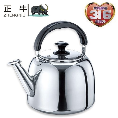 正牛 布萊斯316不鏽鋼笛音壺(5L)【愛買】