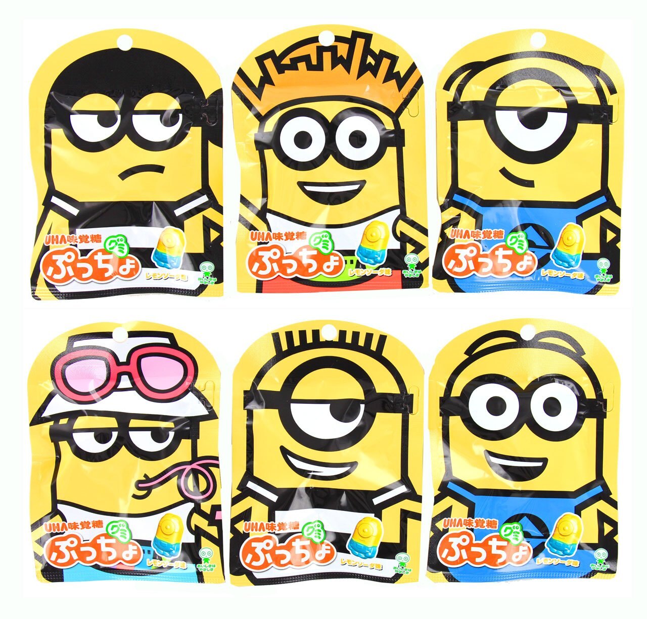 X射線【C686021】小小兵 Minions UHA 味覺軟糖，點心/零嘴/餅乾/糖果/韓國代購/日本糖果/零食/伴手禮/禮盒