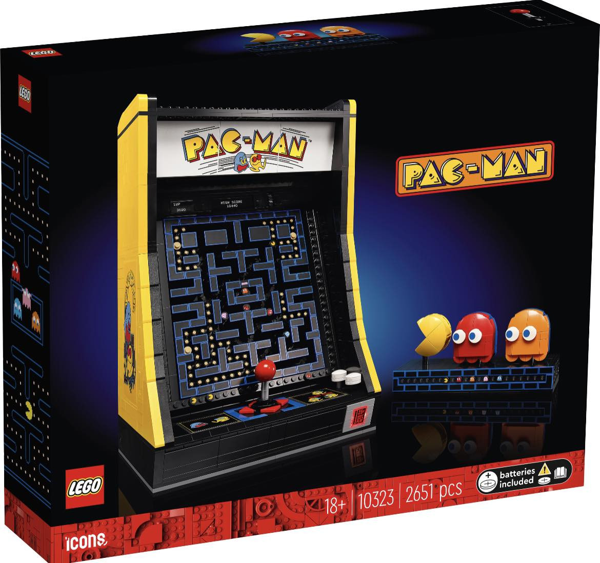 樂高小精靈遊戲機！LEGO《PAC-MAN》