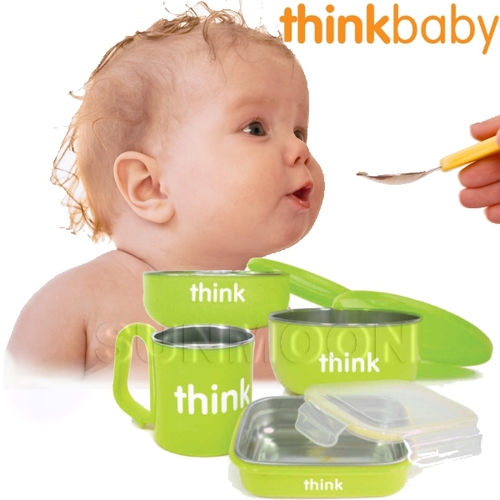 ．thinkbaby是來自美國研發由韓國製造之貼心商品 ．安全材質製造的食品用具是寶寶的最佳選擇 ．有完整的醫師和科學團隊把關，保護寶寶的未來