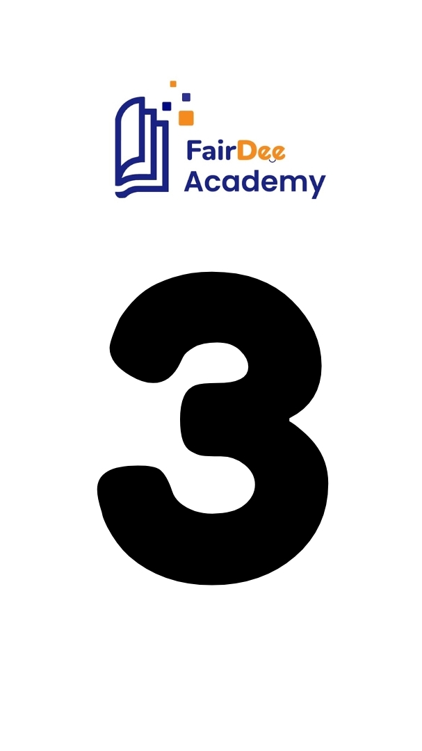 รุ่นที่ 3 หลักสูตรพิเศษ FairDee Academy
