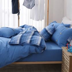 ◎天然全棉 柔軟親膚 耐磨耐用|◎色織布料 先染後織 色牢度佳|◎品牌設計 職人工藝 台灣製造種類:床包類型:枕套床包組無被套規格:單人3.5尺功能:透氣,吸濕排汗流行元素:全素面主材質:棉材質說明: