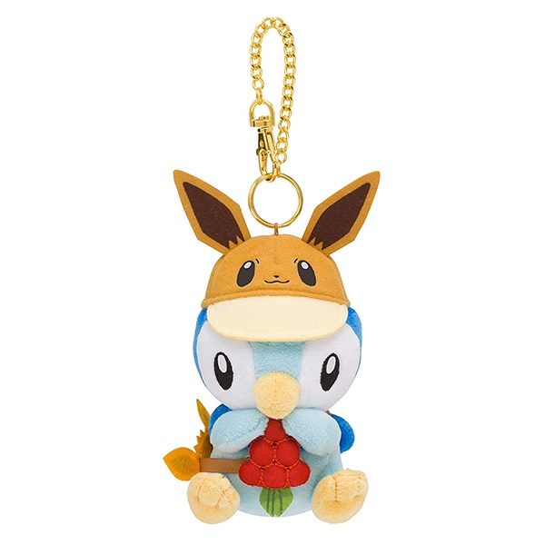 【波加曼限定吊飾】波加曼 伊布帽子 吊飾 娃娃 玩偶 pokemon 日本正版 該該貝比日本精品 ☆