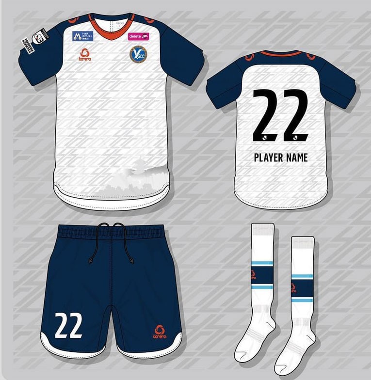 boneraがNEWサプライヤー！Y.S.C.C.横浜、2022新ユニフォームを発表