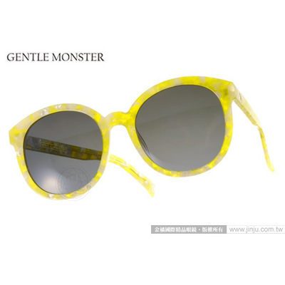 GENTLE MONSTER 太陽眼鏡 GMOROMAN HOLIDAY COLYD1 (黃) 絕色時尚巨星級摩登貓眼款 墨鏡 # 金橘眼鏡