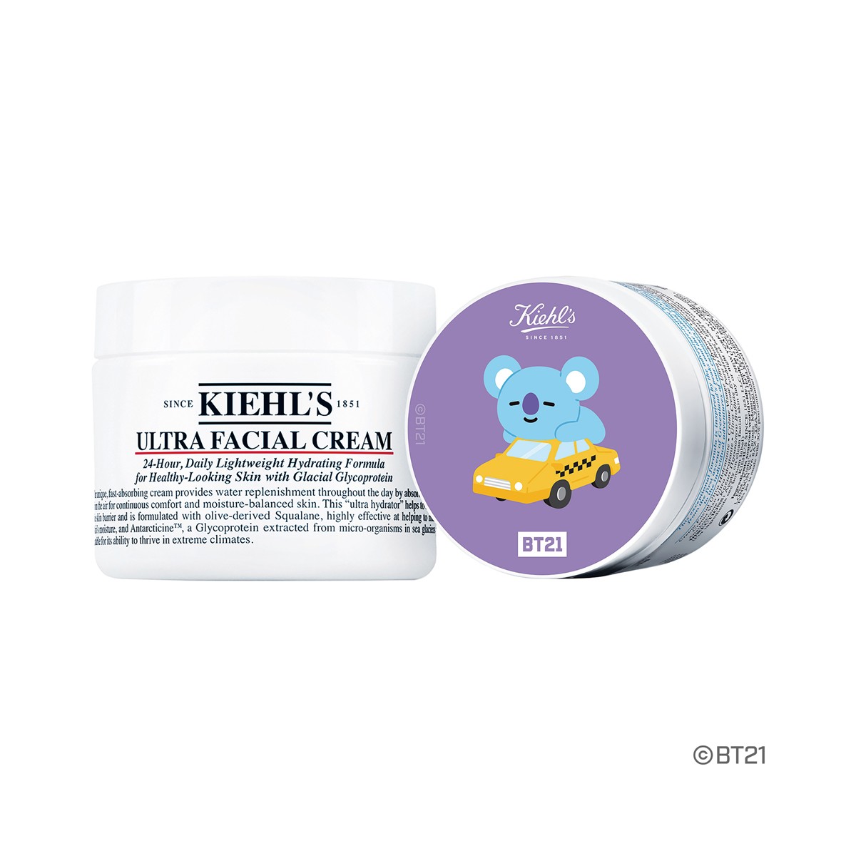 キールズ」とBTSのキャラクター「BT21」がコラボ 人気クリームの限定