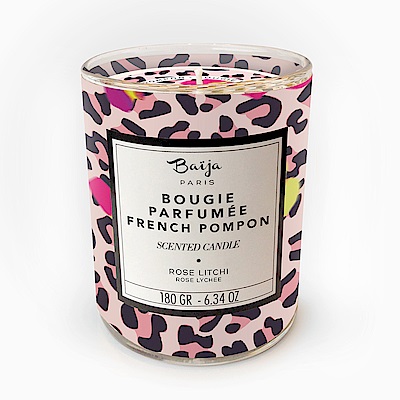 Les nez香鼻子法式選品nBaija巴黎百嘉 極致享受的香氛品牌n巴黎女人香(紅玫甜荔)n100%植物蠟製成n在家營造出熱情氛圍