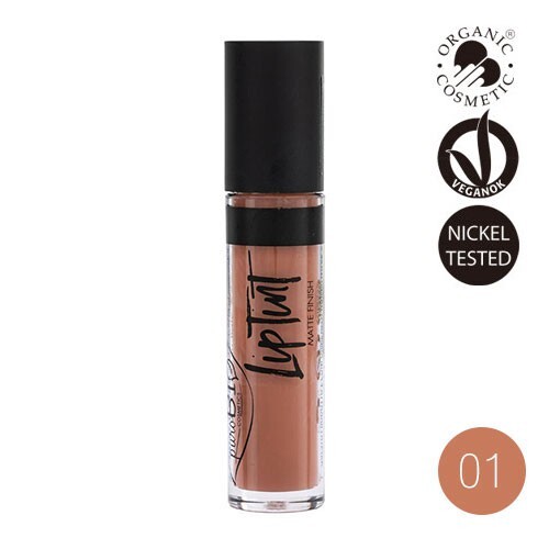 若您嘴唇容易乾燥脫皮，易產生死皮或唇紋較深，建議可在妝前或睡前使用有機唇部去角質霜為唇部做SPA，去除死皮、平滑唇部。接著再擦上護唇膏，幫助滋潤雙唇、填補唇紋。出門前再放心塗上適量的霧面唇露，就可達到