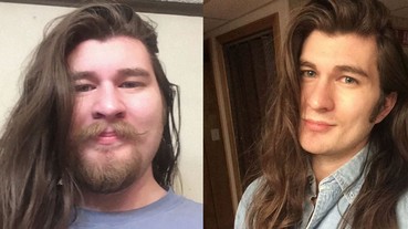 美國男子整整瘦了30公斤，變身長髮迪士尼王子！