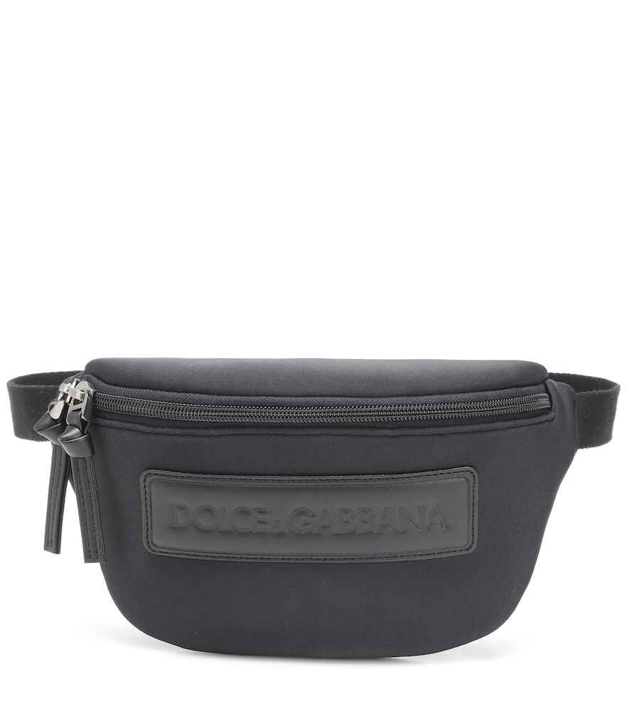 Pack the essentials in this belt bag from Dolce & Gabbana Kids.