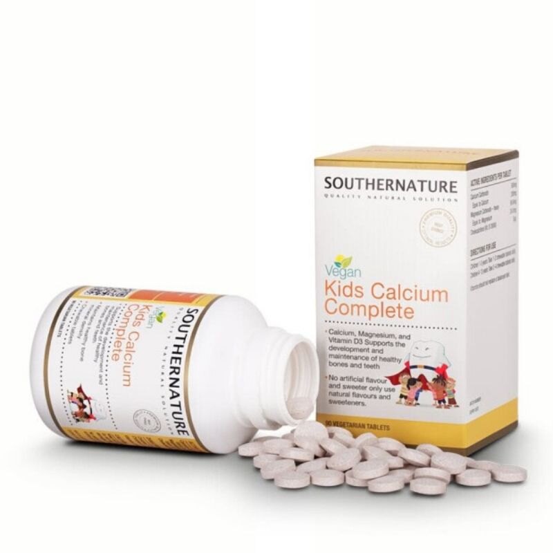 孩子成長三合一營養補充 添加鈣+鎂+維生素D幫助鈣吸收