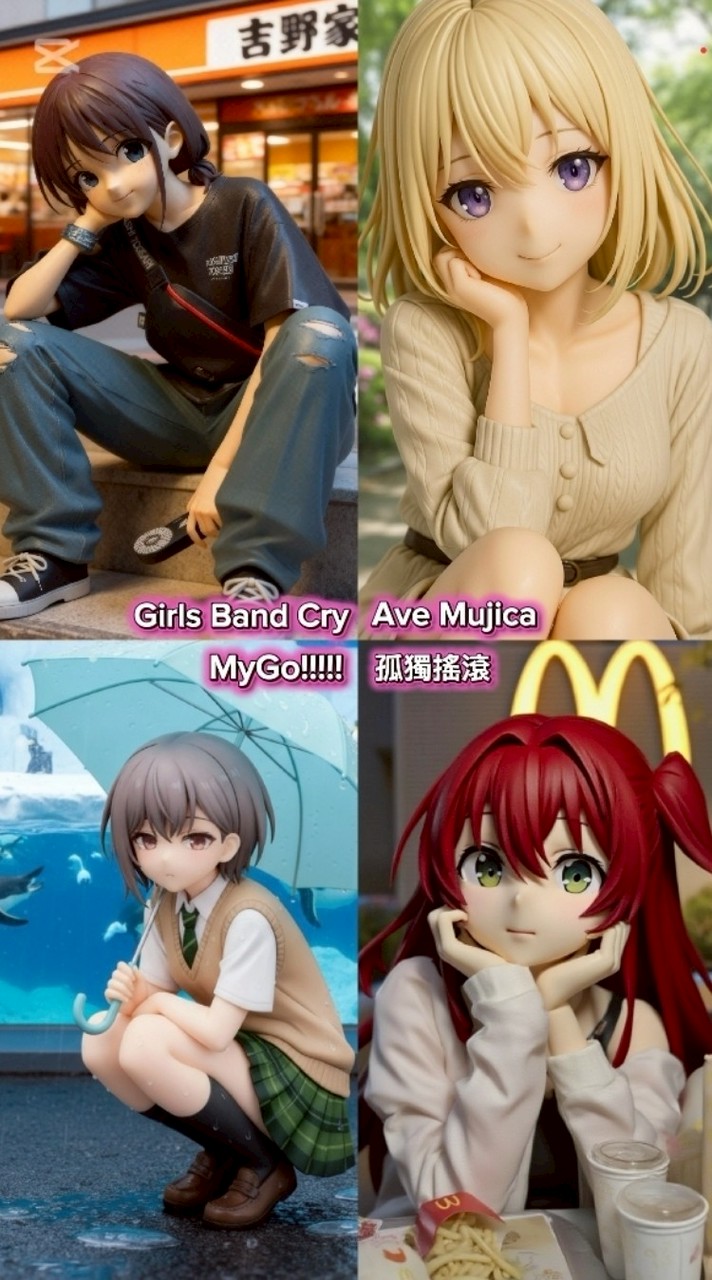 少女樂團討論區 MyGo!!!!!AveMujica GirlsBandCry 孤獨搖滾(不小心刪)