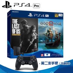 ◎■ 滿足追求更高層次體驗的玩家|◎■ 超高解析度，如臨其境震撼視覺享受|◎■ GPU性能升級，更細緻流暢穩定的畫面商品名稱:PS4Pro主機1TB戰神、最後生還者同捆組+第二支手把品牌:PlaySt