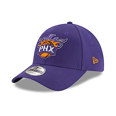 休閒款9FORTY系列棒球帽。帽子版型高挺、帽檐有一定的弧度。後有魔鬼氈帽扣可調節大小。適合頭圍57-63公分。品牌_NEW ERA,配件_帽子,選擇球隊_西區球隊_鳳凰城太陽