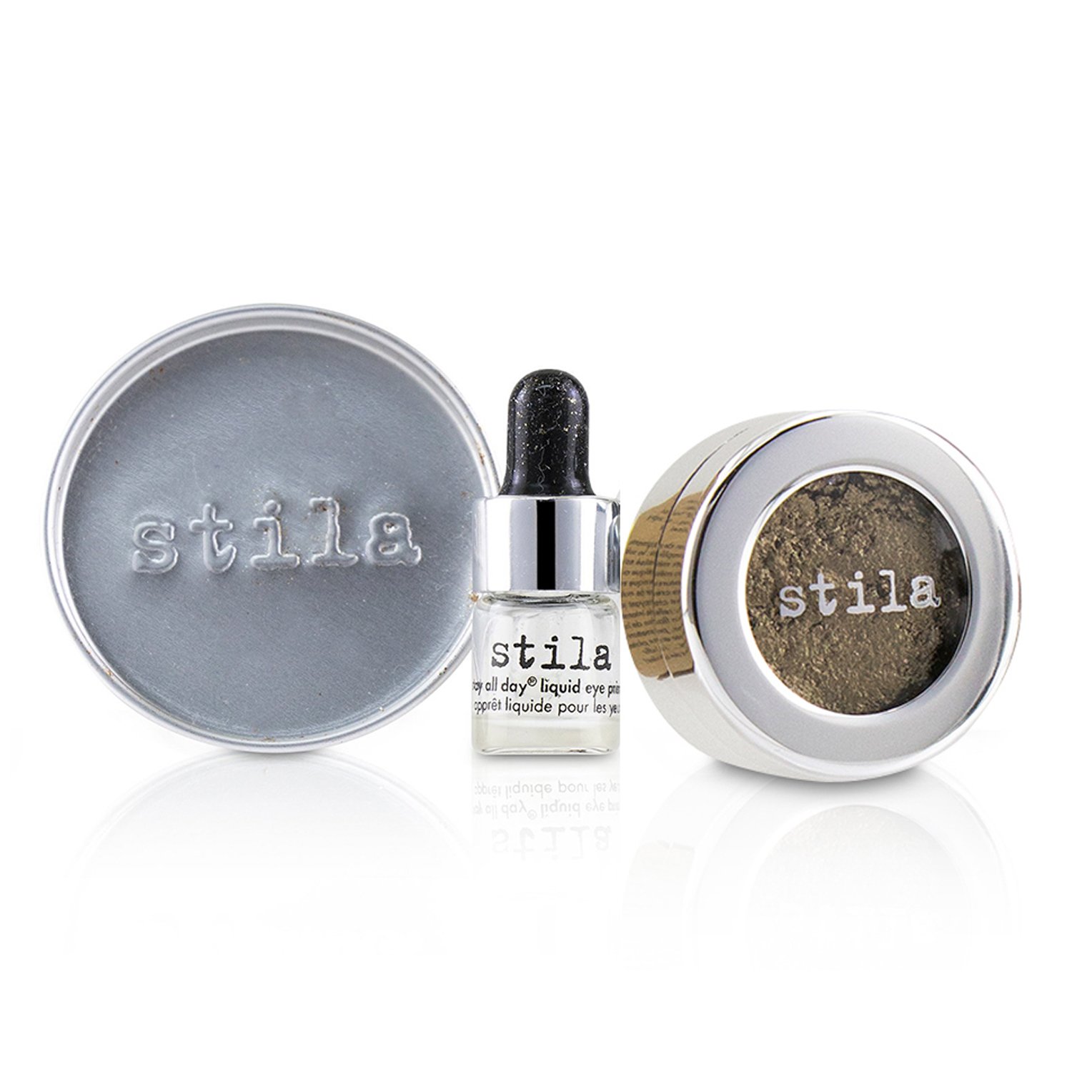 Stila 詩狄娜 金屬色高光眼影組合Magnificent Metals Foil Finish Eye Shadow With Mini Stay All Day Liquid Eye Prime