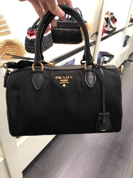 英國代購 PRADA Boston 2 way 尼龍包