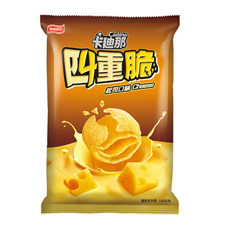 ★ 獨特立體造型玉米點心，佐以濃郁切達起司調味，香濃滋味，一吃上癮！