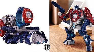 收藏價值極高！Casio G-Shock 聯乘《 Transformers 》推出模型套裝！