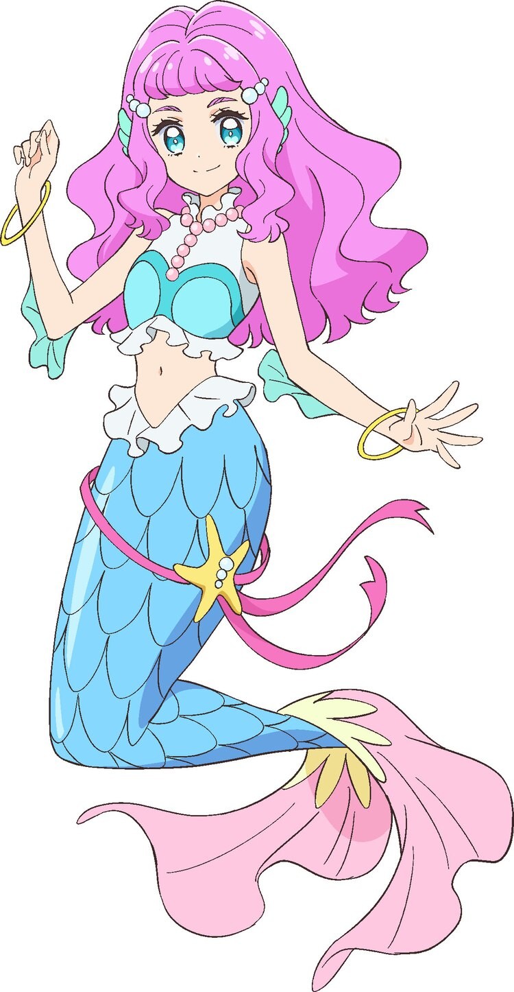 トロプリ ローラがキュアラメールに変身 史上初 人魚のプリキュアに