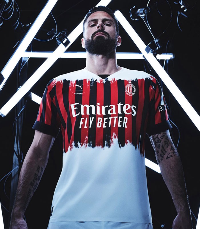 ムココ　ACミラン PUMA✕NEMEN コラボユニフォーム 02 スポーツ ムココ様専用 ACミラン PUMA✕NEMEN コラボユニフォーム