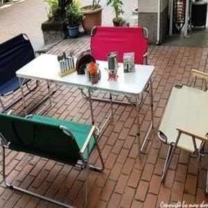 美麗大街【107022107】露營雙人折疊椅情人椅牛津布長凳