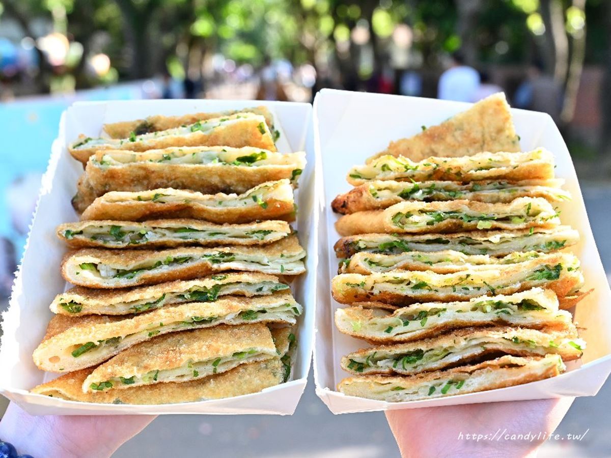 台中眷村一日遊！逛市集吃５打卡美食：超萌消波塊雞蛋糕、市場排隊蔥油餅