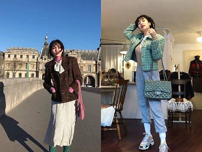 6 Gaya Retro Modern Ala Hyuna Yang Playful Bisa Jadi Inspirasi Facetofeet Com Line Today